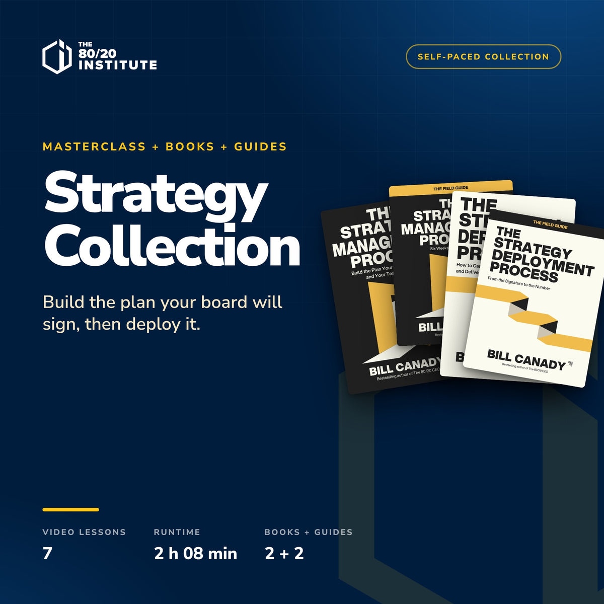 PGOS Strategy Collection — masterclass, two books and two Field Guides